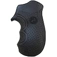 Pachmayr 02482 Diamond Pro Ruger Grips, LCR,Black