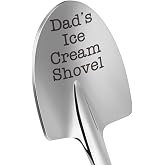 Dad Gifts from Daughter Son Wife, Funny Dads Ice Cream Shovel Spoon for Dads Christmas Birthday Gifts, Cool Christmas Stocking Stuffers for Men Daddy Papa Stepdad Fathers Valentines Day Ideas