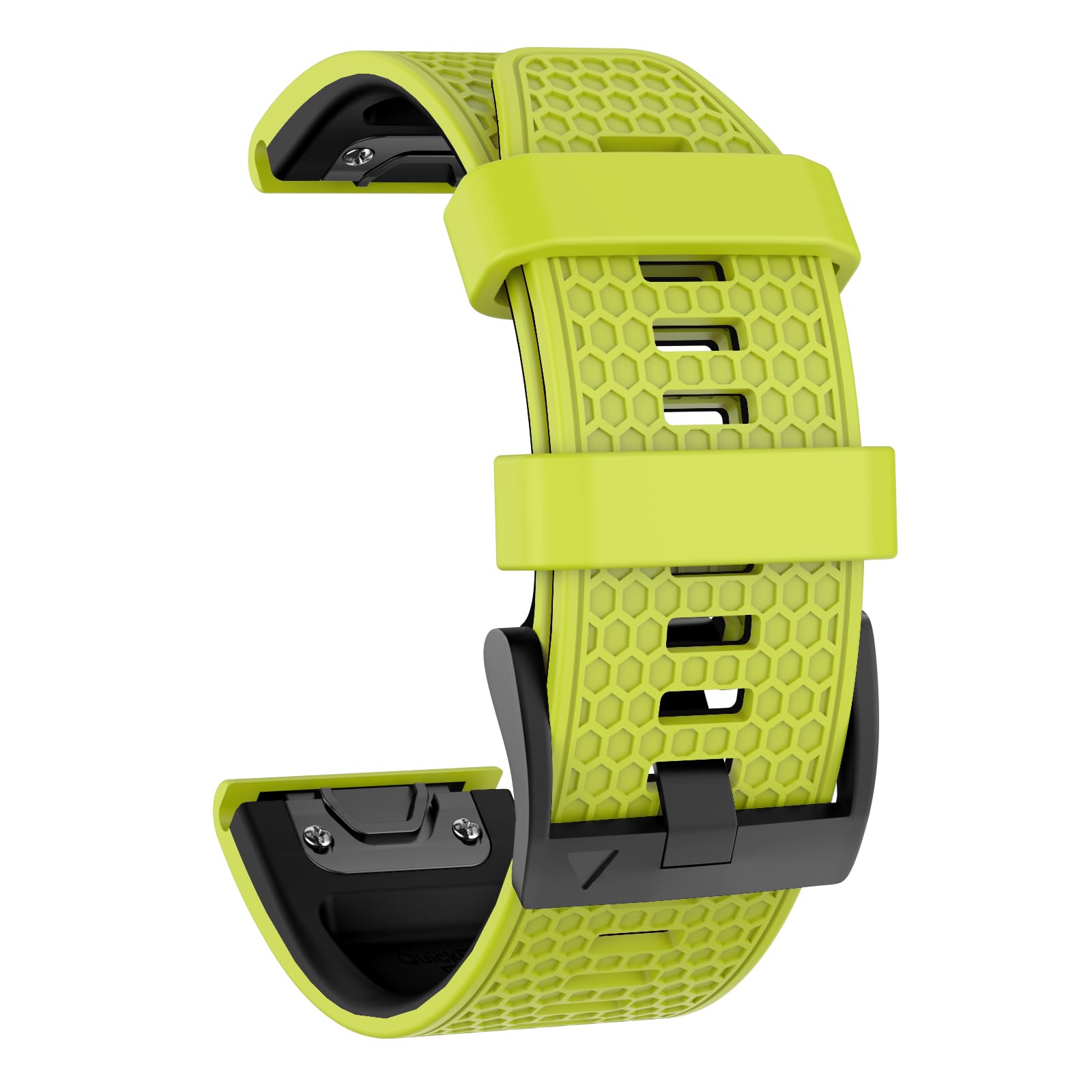 MYSNBKN 22mm Quick Fit Strap for Fenix 8 47mm/Fenix 7/Fenix 6/Fenix 5/Fenix Epix/Epix 2, Soft Silicone Replacement Band for Forerunner 935/945/955/754/Approach S60/S62