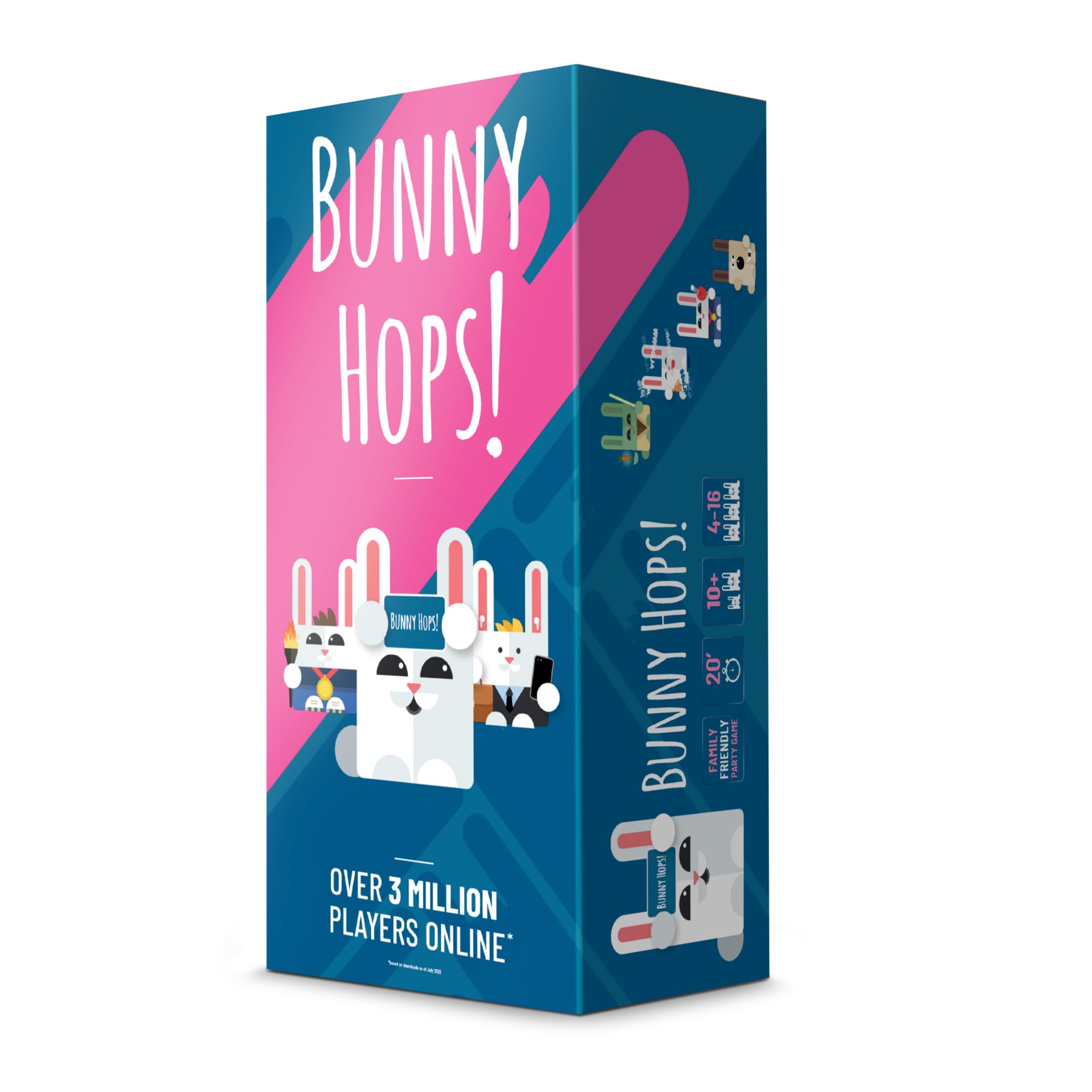 KYHU BUNNY HOPS! The Guessing, Miming, Describing Game for Kids, Teens, Adults | 4-16 Players | Ages 10