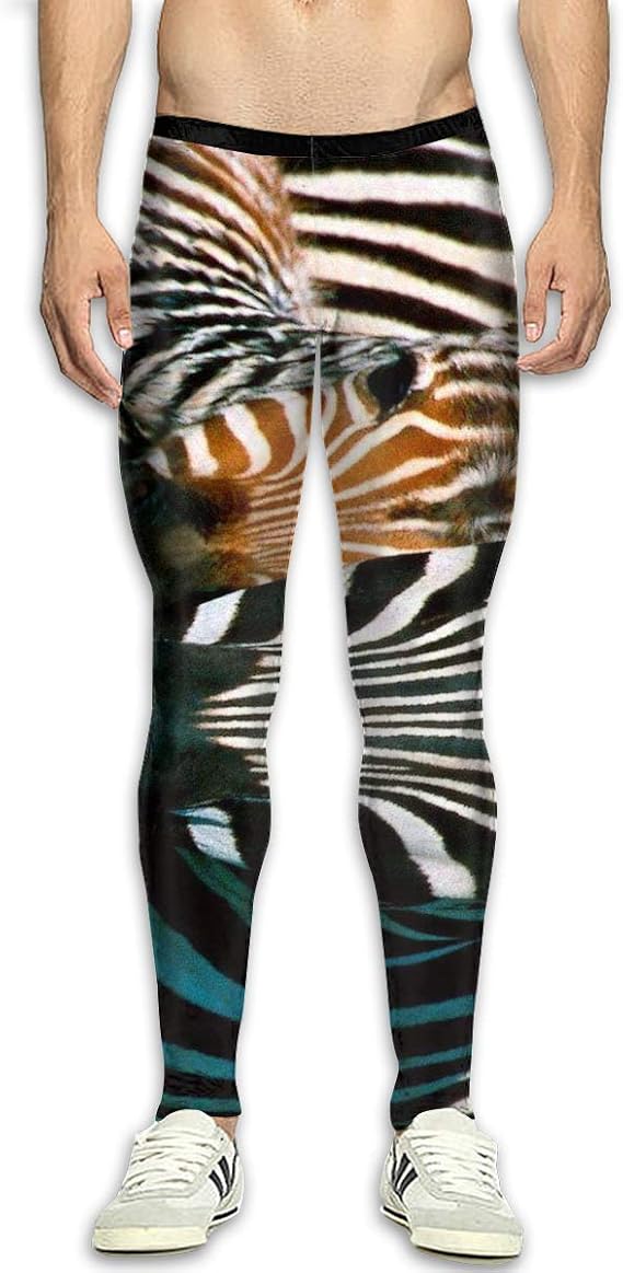 zebra yoga pants