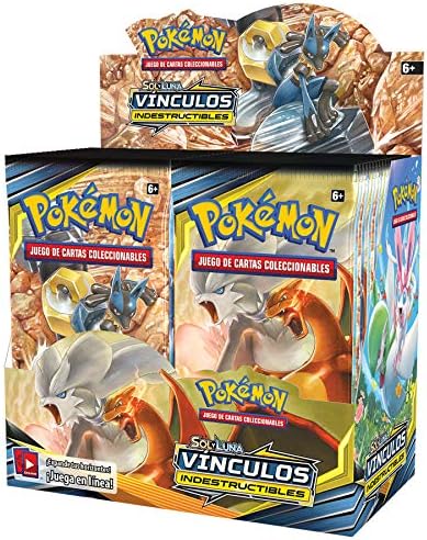 Pokemon JCC - Display of 36 Sun and Moon: Indestructible Links, Color (POSMUB02)