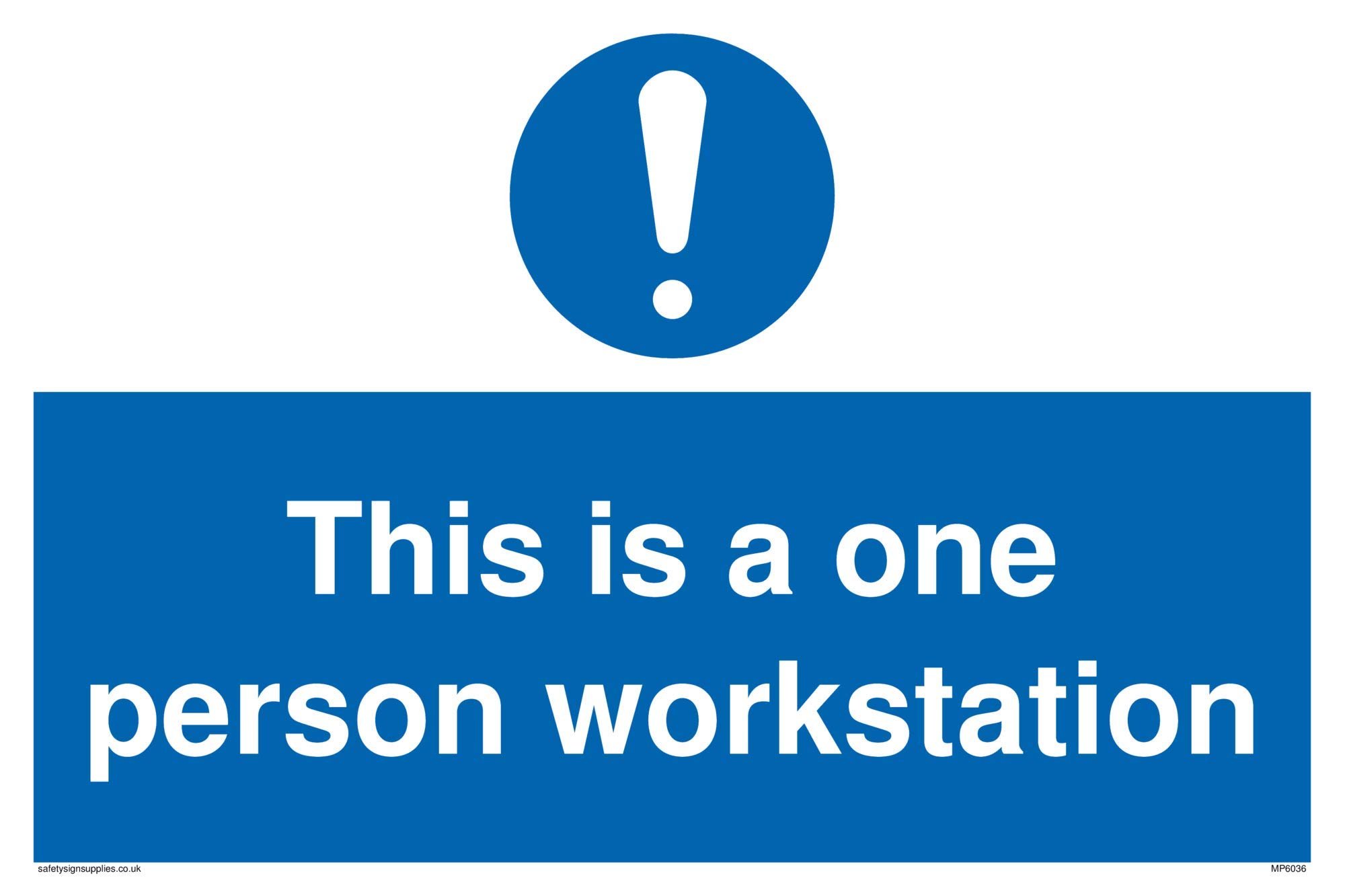 This is a one person workstation