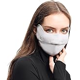 OHGOLF Sun Protection Face Cover UPF 50+ Anti-UV Women Summer Mask Cooling Breathable Face Covering SLF5M040T