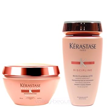 Kerastase Discipline Bain Fluidealiste (250Ml) And Maskeratine (200Ml)