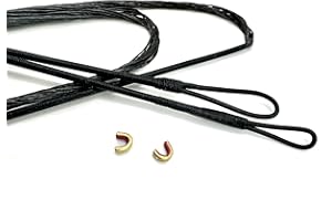 STONE MOUNTAIN BOWSTRINGS Recurve Bowstring - Endless Loop - B55 (Dacron) - 12,14,16 Strands - Replacement Bowstrings for Traditional Archery Recurve Bows - Actual/AMO Lengths