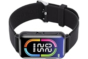 Wisoqu Voice Recorder Watch, Smart Transcription AI Real Time Translation with Multilingual Recording, for Lectures Meetings 