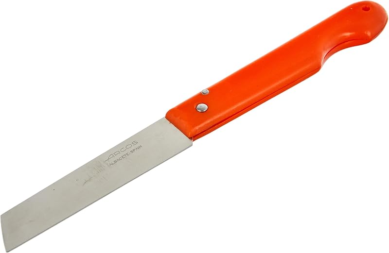 Série Professional Razor - Faca Profissional - Lâmina de Aço Inoxidável NITRUM de 85 mm - Lâmina de Aço Inoxidável Laranja