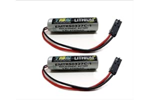 TOP BATTERY SOLUTIONS 2PC 300419-00035A - 3.6V Doosan Replacement Battery- Pro-Motion AC Servo Drive