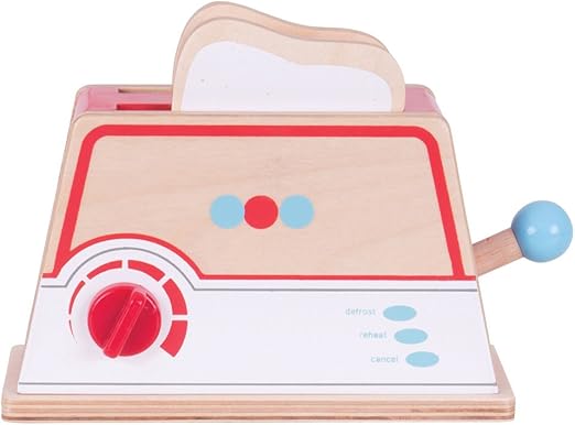 kids wooden toaster
