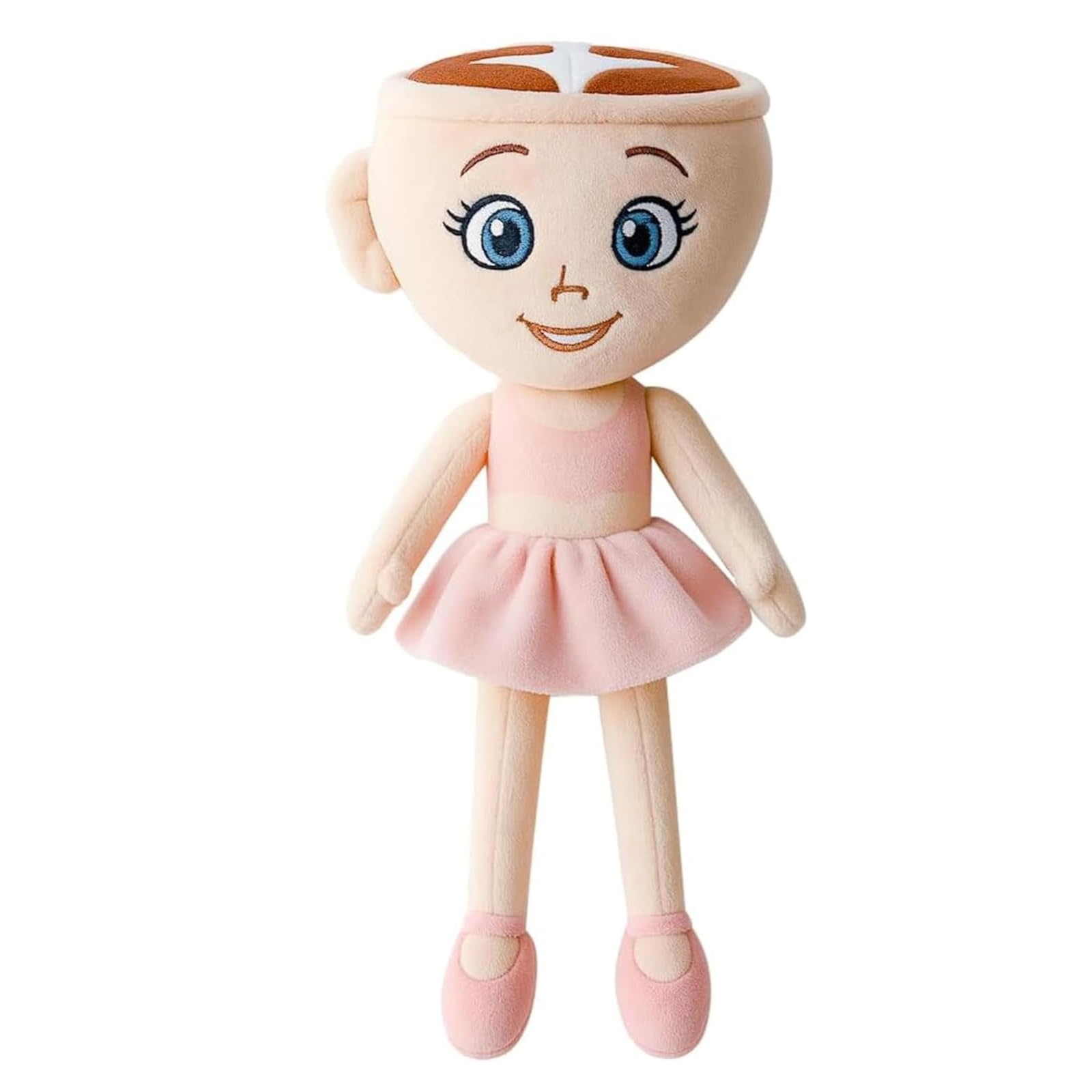 SBWBZB Ballerina Cappuccino Plush Toy Italian Sahur Brainrot Toy Brainrot Teddy Italian Brainrot Teddy for Kids Age 3+ — image 1