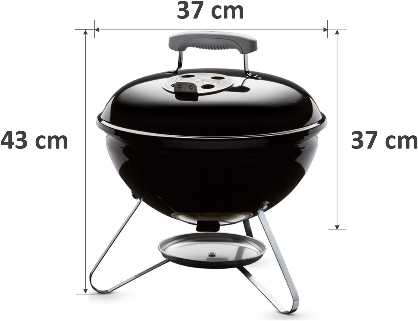 Amazon ウェーバー Weber 卓上 キャンプ グリル 37cm スモーキージョー バーベキュー コンロ q グリル 炭 焚火台 4 6人用 日本正規品 ウェーバー Weber バーベキューコンロ 焚火台