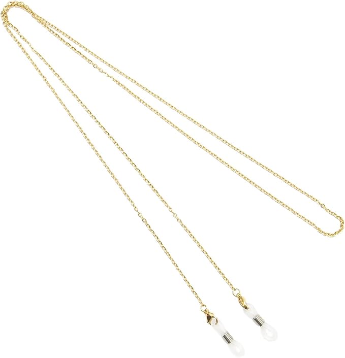 Amazon Co Jp Goodsland シンプルデザイン メガネチェーン 眼鏡ストラップ グラスコード おしゃれ 大人 約 75cm Gd Mgc Simple Gd ドラッグストア