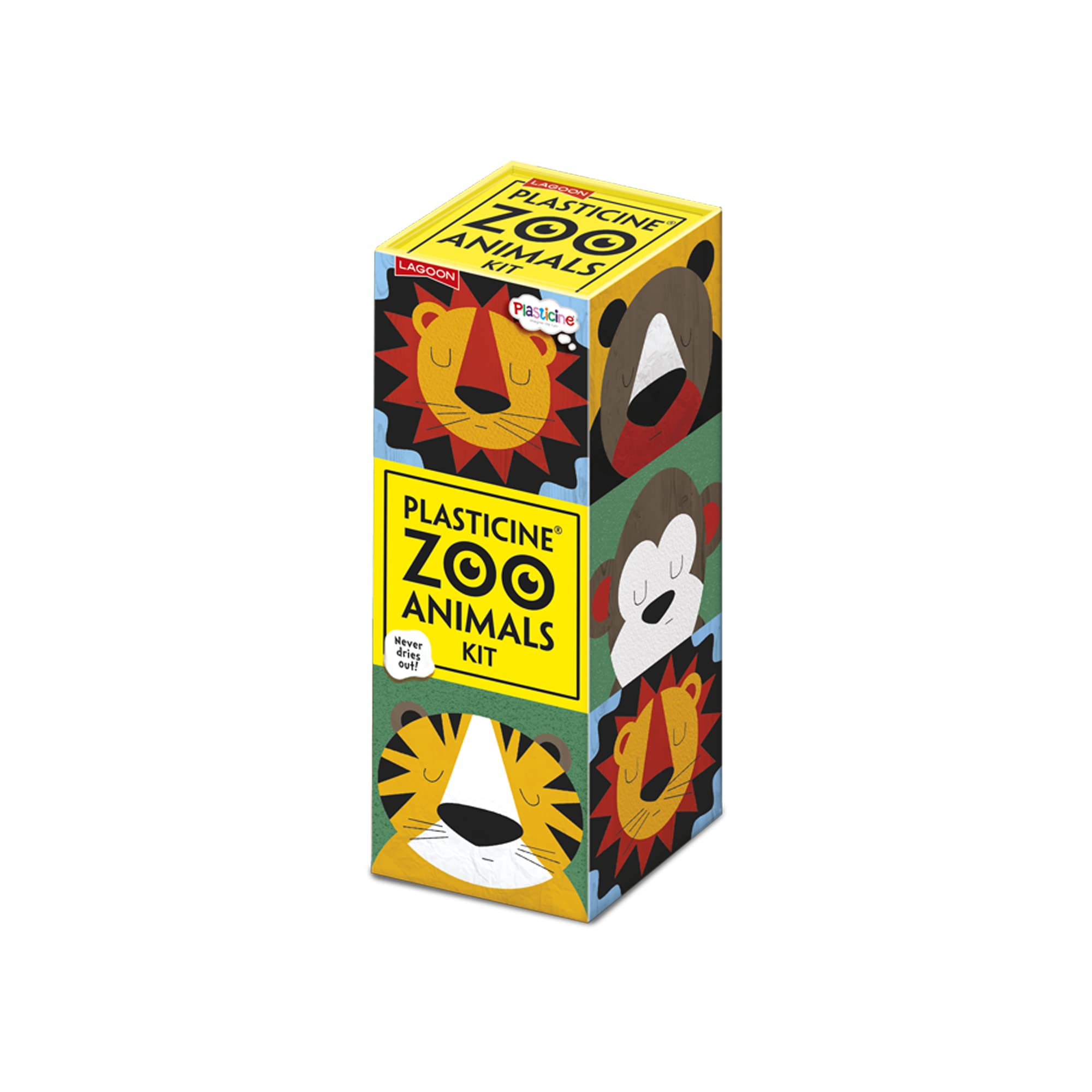 Plasticine Zoo Animals Modelling Kit, Nylon/a