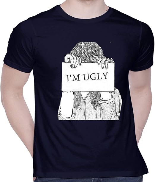Buy CreativiT Graphic Printed TShirt for Unisex I am Ugly Tshirt