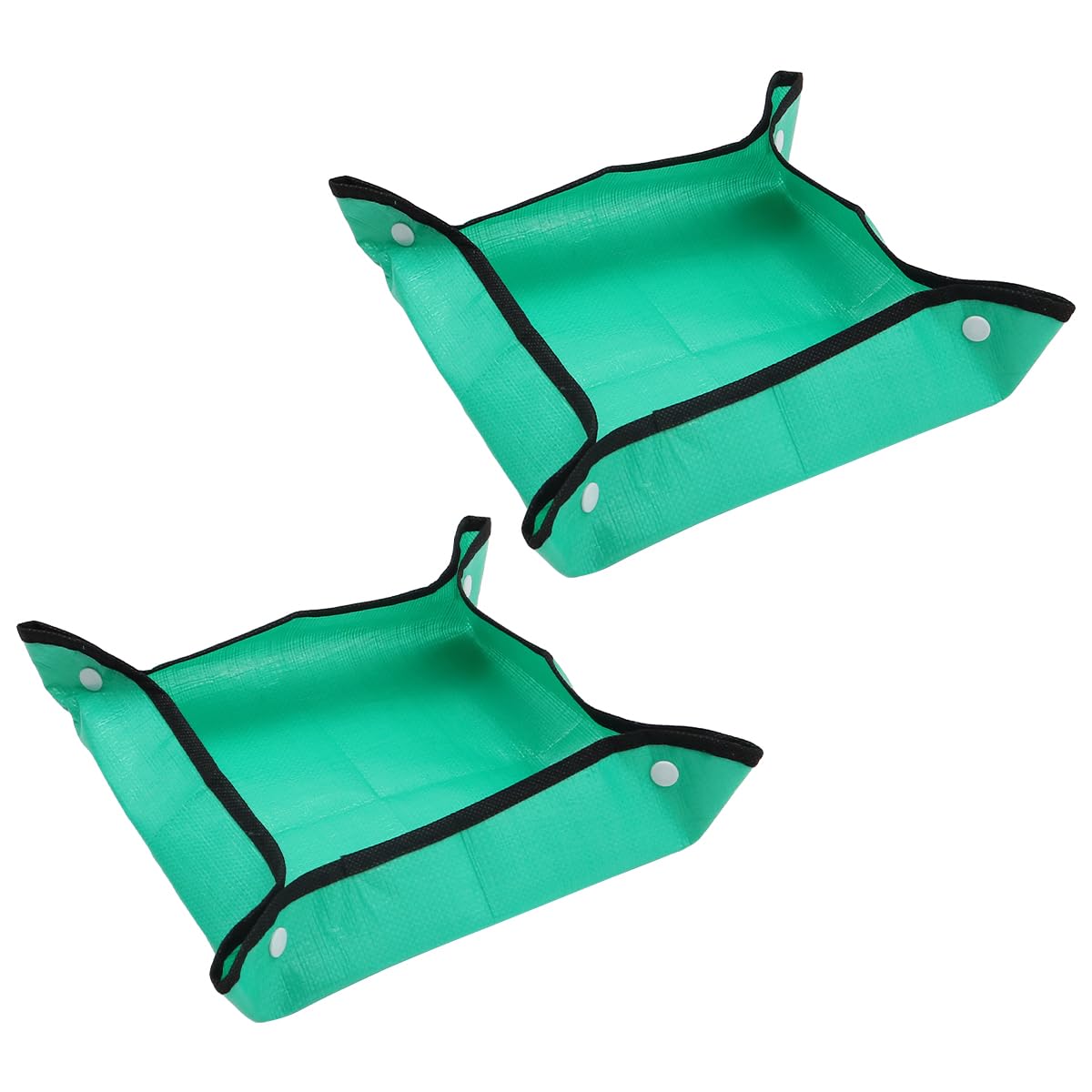 ZONADAH 2 Pack Plant Repotting Mat 50 x 50cm Soil Changing Mat Waterproof Potting Tray Garden Accessories for Vegetables House Plants Succulents Cactus Bonsai Pots