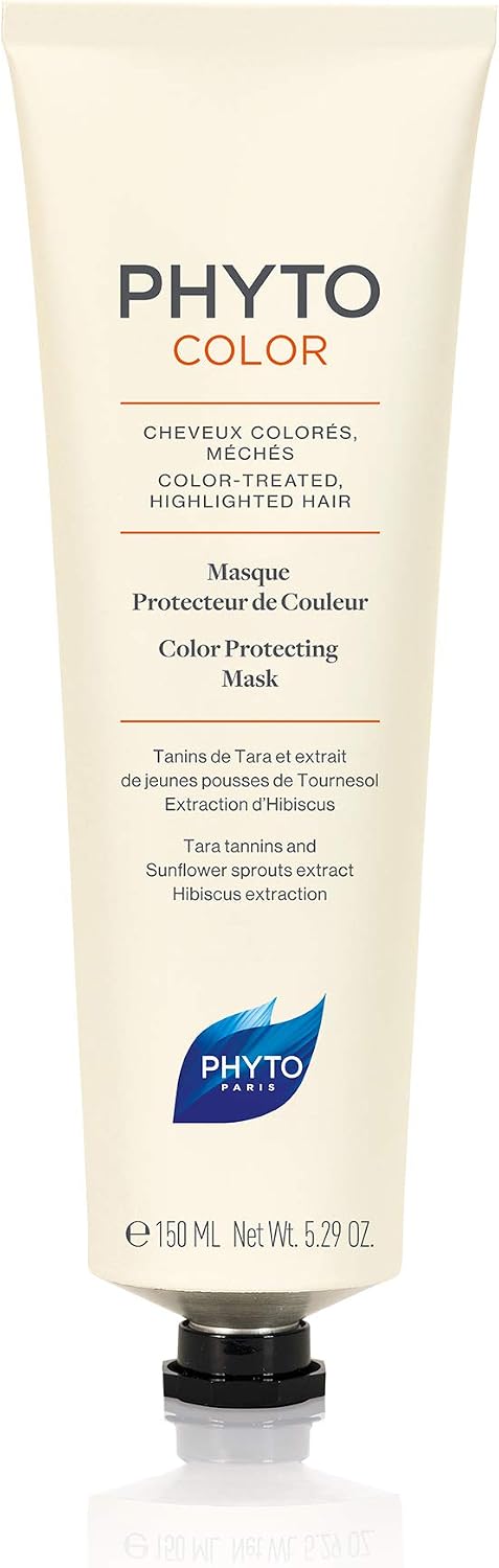 Phyto Colour Protective Balm Mask - Coloured Hair with Highlights - Colour Protection - Brightness - Silicon - 150 ml, (Pack of 1)