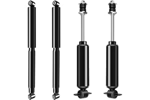 ECCPP shock Struts shock absorbers for 1997-2004 for Dodge for Dakota,1999-2004 for Dodge for Durango shock Struts for 344081 344378 Front and Rear shocks