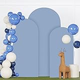 FANPROMS Set of 3 Wedding Arch Cover 6FT 6.6FT
