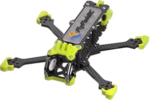 FLYFISHRC Valador VX3 Yellow 3 Inch RC FPV Drone Frame Kit CNC Aluminum Alloy T700 Carbon Fiber for D-J-I O-3 Air Unit