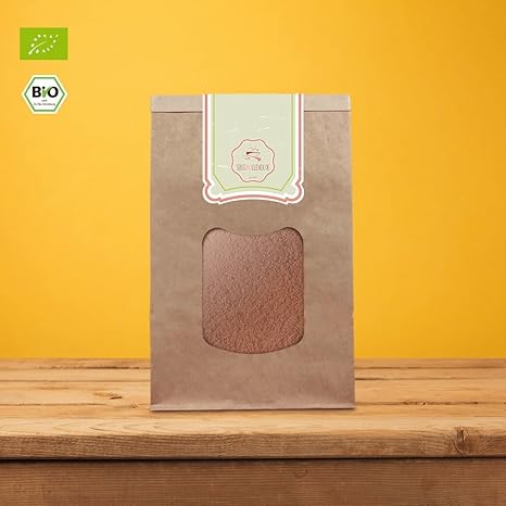 süssundclever.de® Bio Carobpulver | 1 kg | Premium Qualität | 100% reines Naturprodukt | plastikfrei und ökologisch-nachhaltig abgepackt