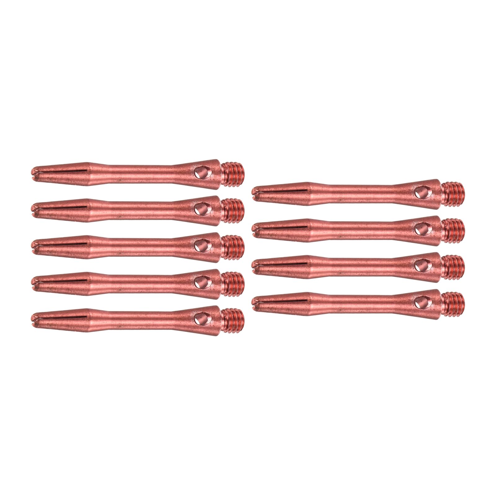 M METERXITY 9 Pack Darts Shafts - Aluminum Darts Stems Medium 2BA Thread, Apply to Darts Games/Darts Sports/Entertainmence/Party (35mm, Red)