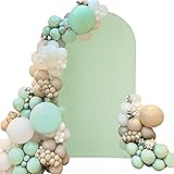 Spandex Fitted Wedding Arch Cover 7.2FT Sage