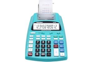 CATIGA New & Upgraded 2025 Printing Calculator Adding Machine 10 Key, Desktop Home Office Calculator with Paper Roll Print Out, Accounting Business Finance