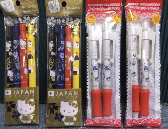 Amazon Co Jp T190 12本セット セーラー万年筆 Sailor ハローキティ シャーペン ボールペン まとめ売り ホビー