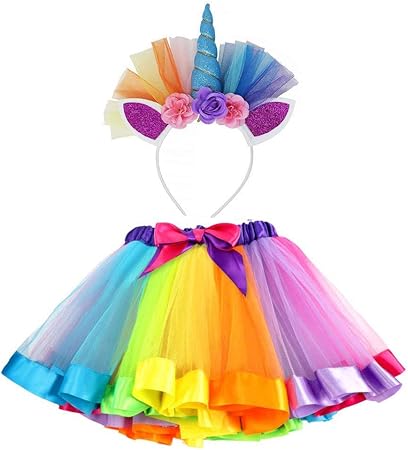 tutu multicolore fille