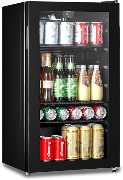 COMFEE' RCZ99BG1(E) Under Counter Beer & Drinks Fridge 93L 2–15°C