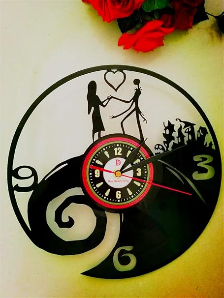 Regalo Natale Amore.Incubo Prima Natale Amore Record Orologio Da Parete Moderno Grande Jack Sally Disney Caractere Meilleur Art Regalo Per Ragazze Mamma Amante Bambini Amazon It Casa E Cucina