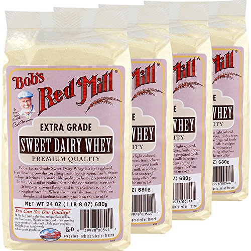 Bob's Red Mill Sweet Dairy Whey Milk, 24 Ounce (Pack of 4) Bob's Red Mill Sweet Dairy Whey Milk, 24 Ounce (Pack of 4)
