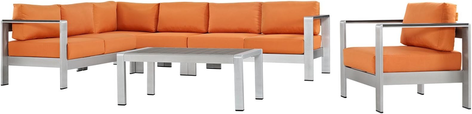 Moderno y contemporáneo diseño Urbano al Aire Libre Patio Balcón Seis