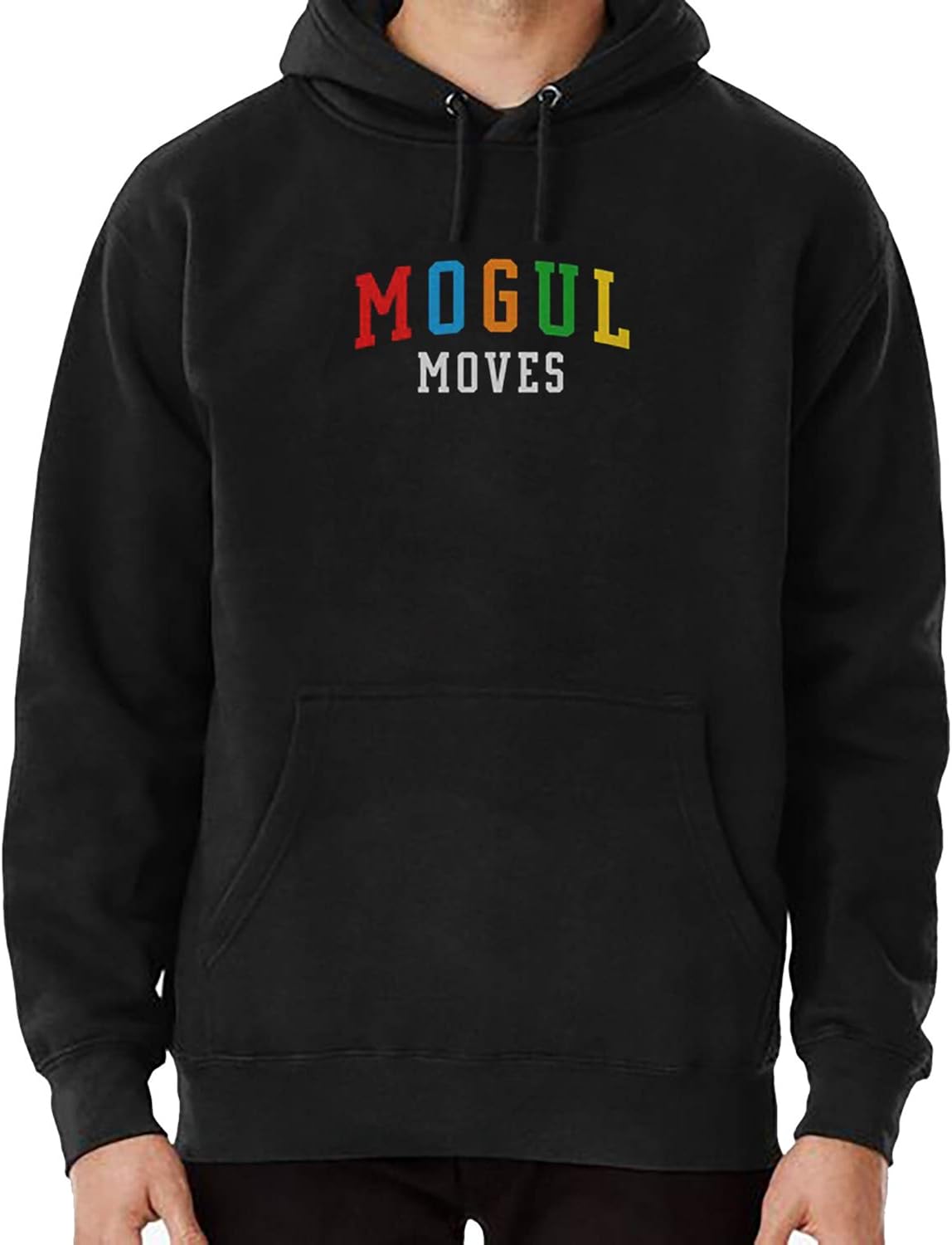 mo_gul Moves Hoodie Colorful Letters Longsleeve Tanktop Sweater Shirt (Design - Size) at Amazon 