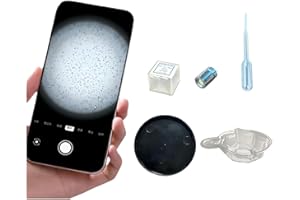 DSNMYO Sperm Phone Observation Magnifier Lens Kit with Storage Case, Screen Magnifier for Cell Phone