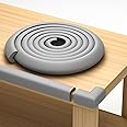 Sharp Edge & 16.2ft Furniture Safety Guards | Protective Foam Cushion | 15ft Bumper 4 Adhesive Childsafe Corners | Baby Child Proofing Foam Set and Safe for Table, Fireplace, Countertop | Gray