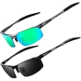 ANDOILT Mens Sports Polarized Sunglasses UV Protection Sunglasses for Men Fishing Driving