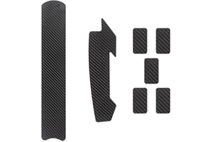 HOUSON 7pcs Bicycle Frame Protection Film, Carbon Sticker Bicycle Frame for Bicycle, Mountain Bike