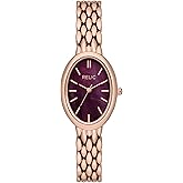 RELIC by Fossil Women's Avery Three-Hand Rose Gold-Tone Alloy Watch (Model: ZR37312)