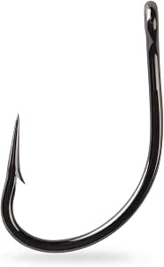 Mustad Demon Perfect Circle Fishing Hooks - 3X Strong, 2X Short Shank, In-Line Design (Pack Of 5)