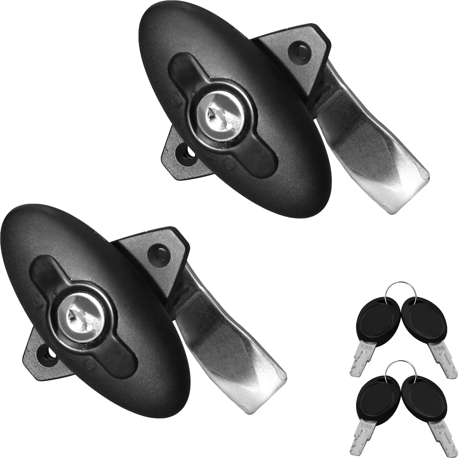 Mua 2PCS Camper Shell Locks and Keys, Rv T Handle Lock for Storage Door