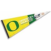 College Flags & Banners Co. Oregon 2025 Women's March Basketball Madness Pennant Flag