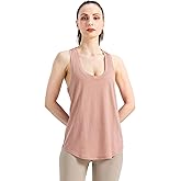 SHEEP RUN Merino Wool Camisole Racerback Tank Top Yoga Shirt Wicking Breathable Light-Weight Shirt