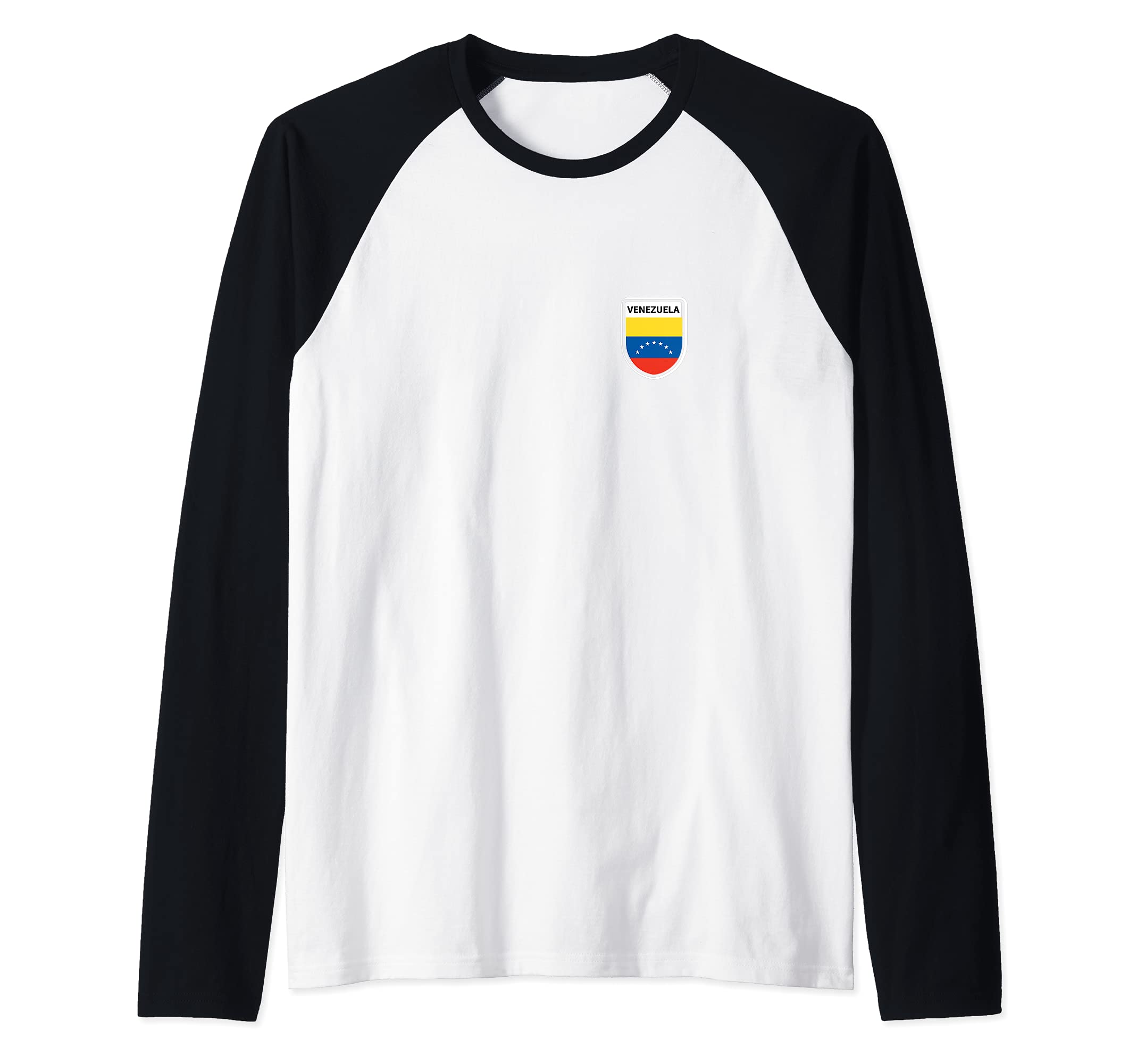 Flag Venezuela Raglan Baseball Tee