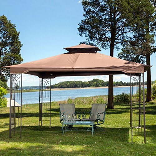 New 10' x 12' Regency II Gazebo Patio Canopy with Mosquito Netting