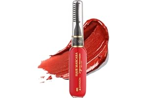 MIESCHER Hair Mascara, 03#Positive Red, Temporary Washable Hair Color Dye Stick for Girls & Women, Rainbow Hair Mascara for Party Cosplay