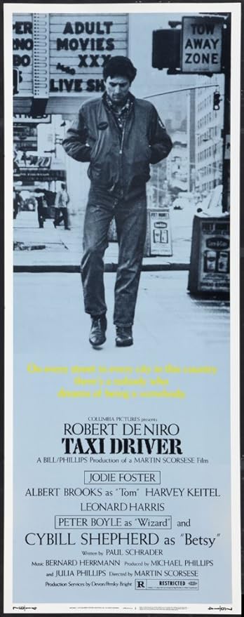 Taxi Driver Affiche Du Film Insert 14 X 36 01 Amazon Fr Cuisine Maison