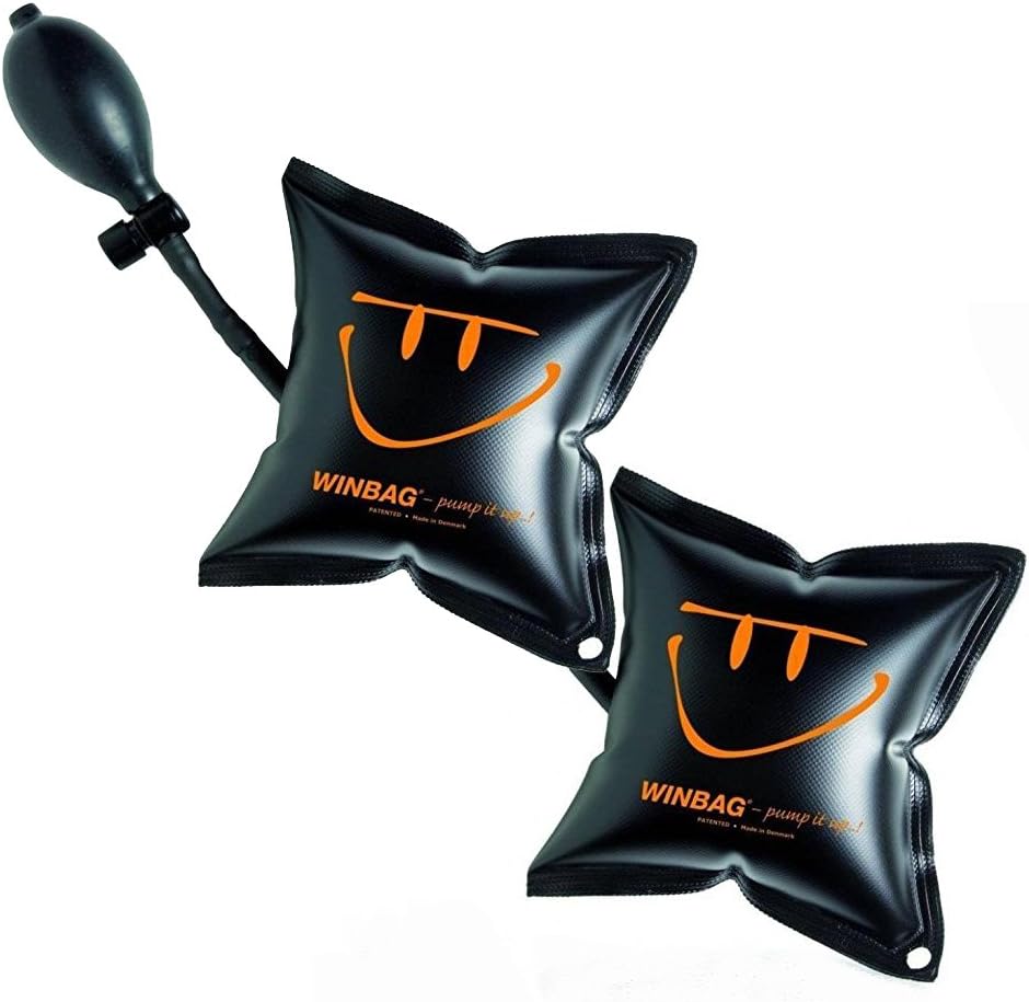 Wingag E157302 Winbag Air Wedge Alignment Tool, 2 Pack, Black, 300 lbs Load