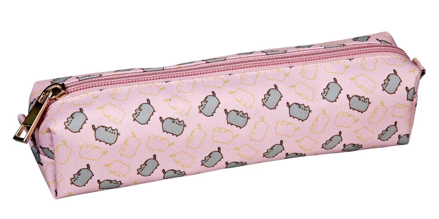 Undercover PUSH0688 - Pencil Roll with Zip, Pusheen Design, Approx. 20 cm Long, Diameter Approx. 6 cm, Desk Organiser for Stationery, Drawing and Office Supplies